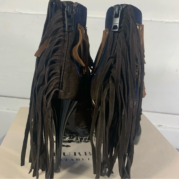 Burberry booties with fringe - Picture 3 of 5